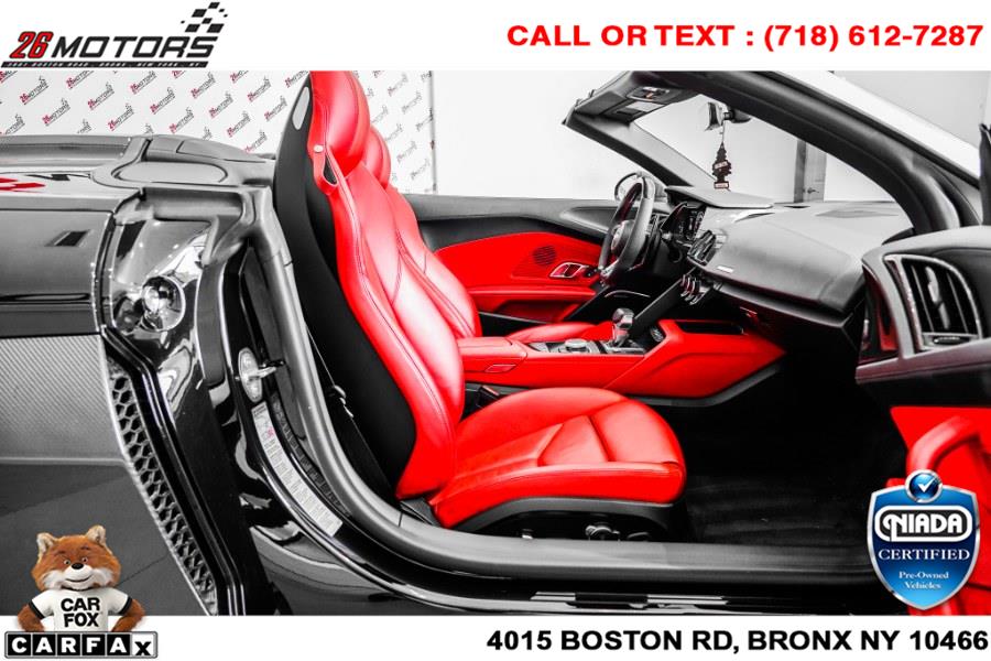 Used Audi R8 Spyder V10 quattro AWD 2017 | 26 Motors Corp. Bronx, New York Used Audi R8 Spyder V10 quattro AWD 2017 | 26 Motors Corp. Bronx, New York