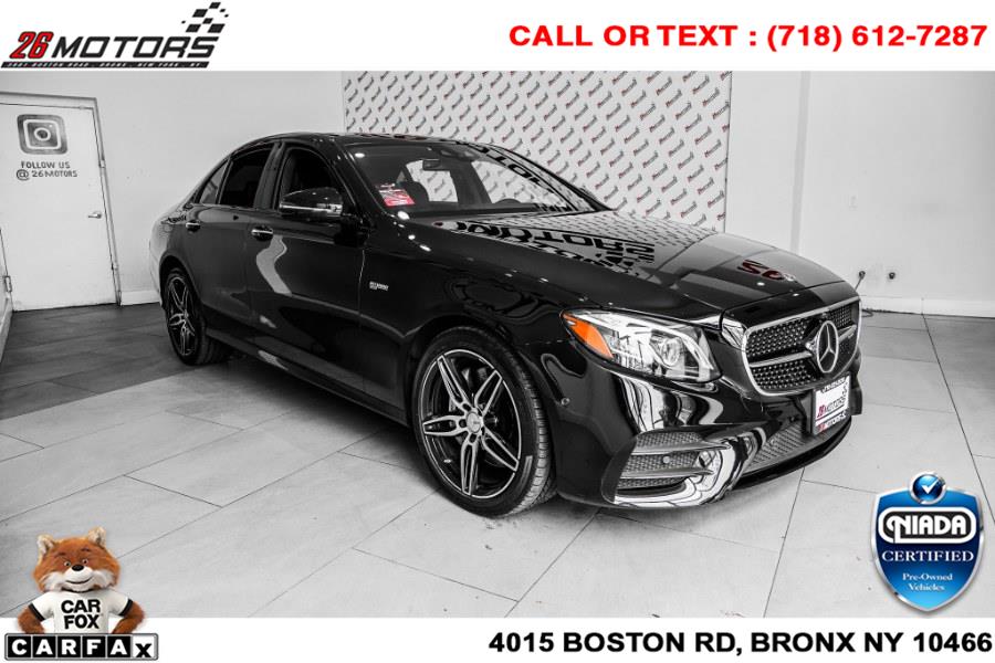 Used Mercedes-Benz E-Class AMG E 43 4MATIC Sedan 2018 | 26 Motors Corp. Bronx, New York Used Mercedes-Benz E-Class AMG E 43 4MATIC Sedan 2018 | 26 Motors Corp. Bronx, New York