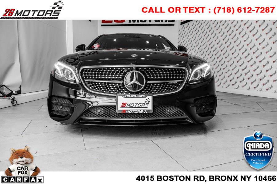 Used Mercedes-Benz E-Class AMG E 43 4MATIC Sedan 2018 | 26 Motors Corp. Bronx, New York Used Mercedes-Benz E-Class AMG E 43 4MATIC Sedan 2018 | 26 Motors Corp. Bronx, New York
