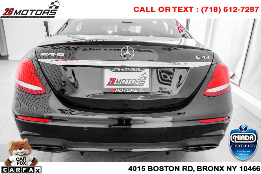 Used Mercedes-Benz E-Class AMG E 43 4MATIC Sedan 2018 | 26 Motors Corp. Bronx, New York Used Mercedes-Benz E-Class AMG E 43 4MATIC Sedan 2018 | 26 Motors Corp. Bronx, New York