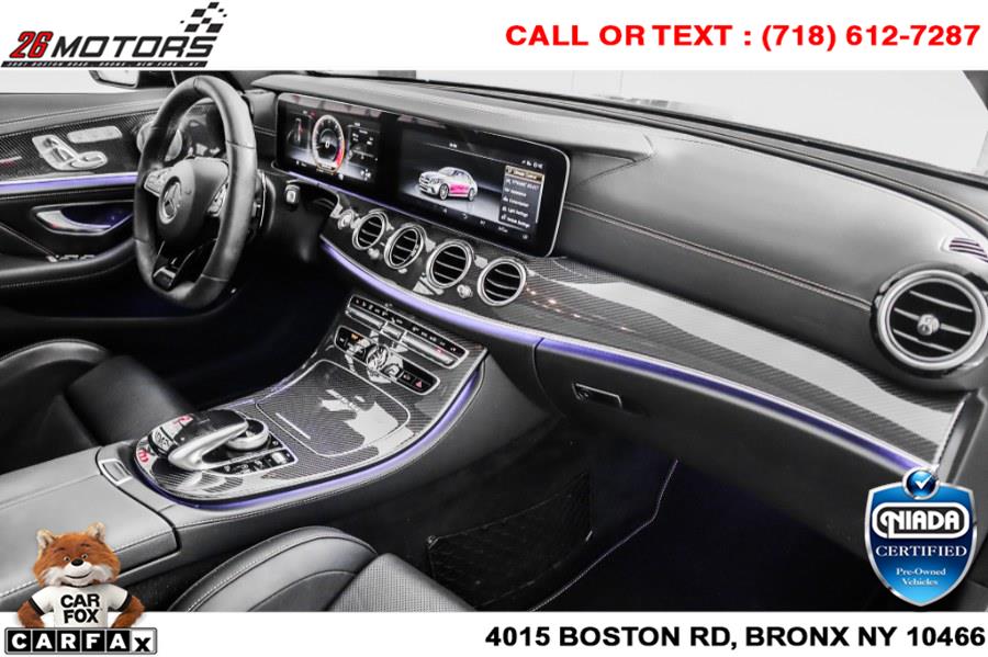 Used Mercedes-Benz E-Class AMG E 63 S 4MATIC Sedan 2018 | 26 Motors Corp. Bronx, New York Used Mercedes-Benz E-Class AMG E 63 S 4MATIC Sedan 2018 | 26 Motors Corp. Bronx, New York