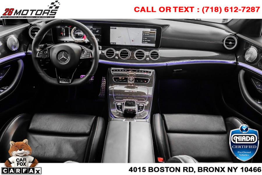 Used Mercedes-Benz E-Class AMG E 63 S 4MATIC Sedan 2018 | 26 Motors Corp. Bronx, New York Used Mercedes-Benz E-Class AMG E 63 S 4MATIC Sedan 2018 | 26 Motors Corp. Bronx, New York