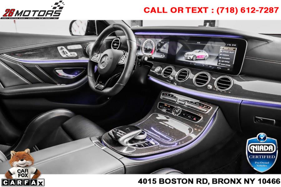 Used Mercedes-Benz E-Class AMG E 63 S 4MATIC Sedan 2018 | 26 Motors Corp. Bronx, New York Used Mercedes-Benz E-Class AMG E 63 S 4MATIC Sedan 2018 | 26 Motors Corp. Bronx, New York