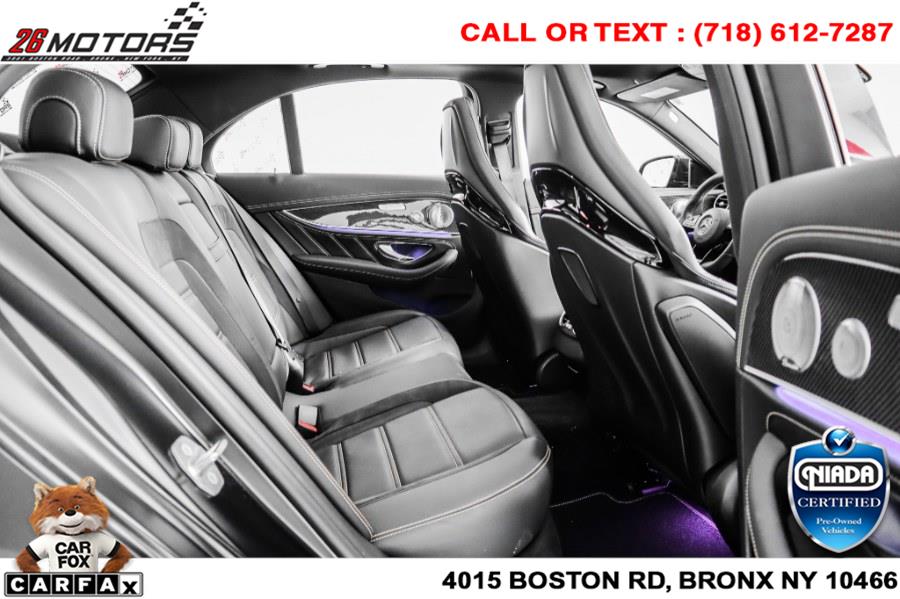 Used Mercedes-Benz E-Class AMG E 63 S 4MATIC Sedan 2018 | 26 Motors Corp. Bronx, New York Used Mercedes-Benz E-Class AMG E 63 S 4MATIC Sedan 2018 | 26 Motors Corp. Bronx, New York