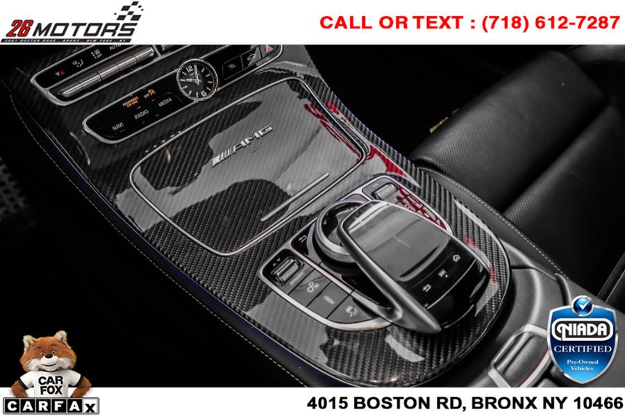 Used Mercedes-Benz E-Class AMG E 63 S 4MATIC Sedan 2018 | 26 Motors Corp. Bronx, New York Used Mercedes-Benz E-Class AMG E 63 S 4MATIC Sedan 2018 | 26 Motors Corp. Bronx, New York