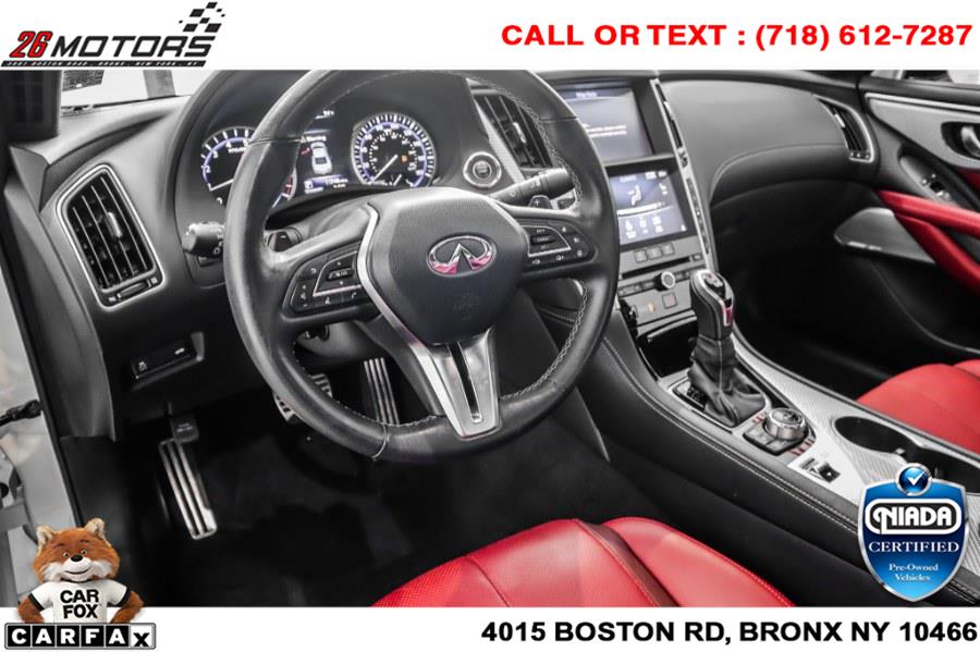 Used INFINITI Q60 RED SPORT 400 AWD 2018 | 26 Motors Corp. Bronx, New York Used INFINITI Q60 RED SPORT 400 AWD 2018 | 26 Motors Corp. Bronx, New York