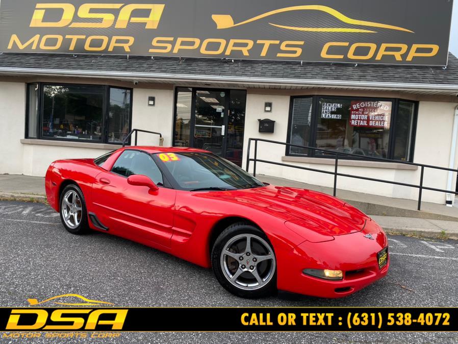 Used Chevrolet Corvette 2dr Cpe 2003 | DSA Motor Sports Corp. Commack, New York