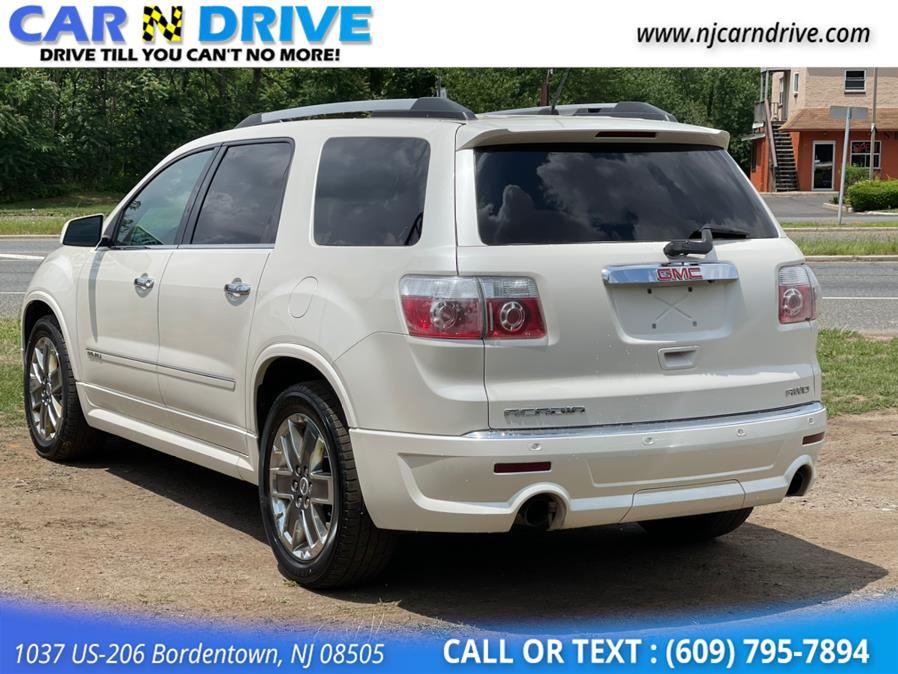 Used GMC Acadia Denali AWD 2011 | Car N Drive. Bordentown, New Jersey Used GMC Acadia Denali AWD 2011 | Car N Drive. Bordentown, New Jersey