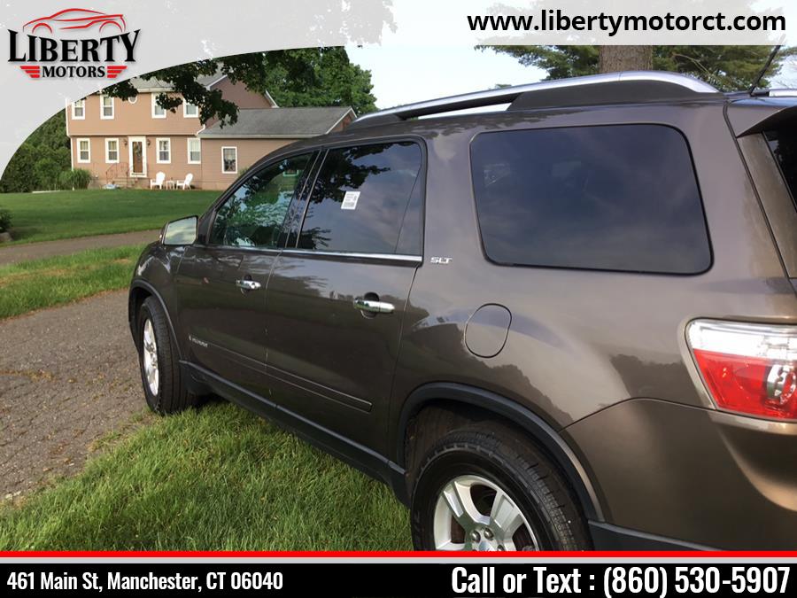 2008 GMC Acadia AWD 4dr SLT1, available for sale in Manchester, Connecticut | Liberty Motors. Manchester, Connecticut 2008 GMC Acadia AWD 4dr SLT1, available for sale in Manchester, Connecticut | Liberty Motors. Manchester, Connecticut