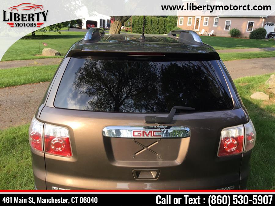 2008 GMC Acadia AWD 4dr SLT1, available for sale in Manchester, Connecticut | Liberty Motors. Manchester, Connecticut 2008 GMC Acadia AWD 4dr SLT1, available for sale in Manchester, Connecticut | Liberty Motors. Manchester, Connecticut
