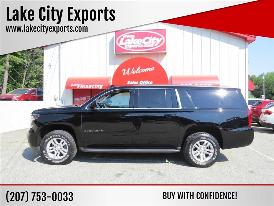 Used Chevrolet Suburban LT 1500 4x4 4dr SUV 2017 | Lake City Exports Inc. Auburn, Maine Used Chevrolet Suburban LT 1500 4x4 4dr SUV 2017 | Lake City Exports Inc. Auburn, Maine