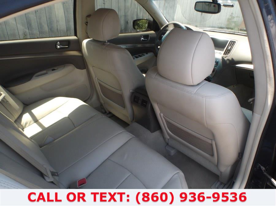 Used Infiniti G25 Sedan 4dr x AWD 2011 | Lee Motors Sales Inc. Hartford, Connecticut Used Infiniti G25 Sedan 4dr x AWD 2011 | Lee Motors Sales Inc. Hartford, Connecticut
