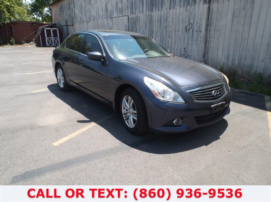 Used Infiniti G25 Sedan 4dr x AWD 2011 | Lee Motors Sales Inc. Hartford, Connecticut Used Infiniti G25 Sedan 4dr x AWD 2011 | Lee Motors Sales Inc. Hartford, Connecticut
