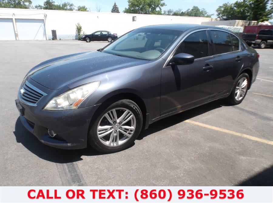 Used Infiniti G25 Sedan 4dr x AWD 2011 | Lee Motors Sales Inc. Hartford, Connecticut Used Infiniti G25 Sedan 4dr x AWD 2011 | Lee Motors Sales Inc. Hartford, Connecticut