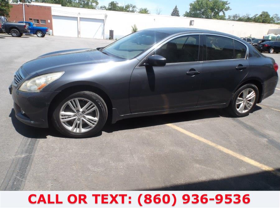 Used Infiniti G25 Sedan 4dr x AWD 2011 | Lee Motors Sales Inc. Hartford, Connecticut Used Infiniti G25 Sedan 4dr x AWD 2011 | Lee Motors Sales Inc. Hartford, Connecticut