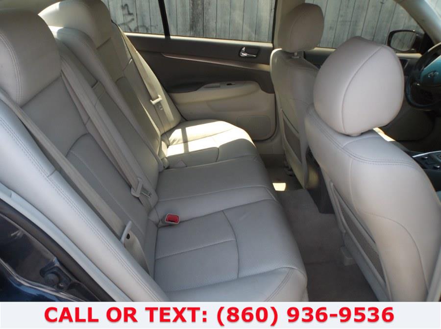Used Infiniti G25 Sedan 4dr x AWD 2011 | Lee Motors Sales Inc. Hartford, Connecticut Used Infiniti G25 Sedan 4dr x AWD 2011 | Lee Motors Sales Inc. Hartford, Connecticut
