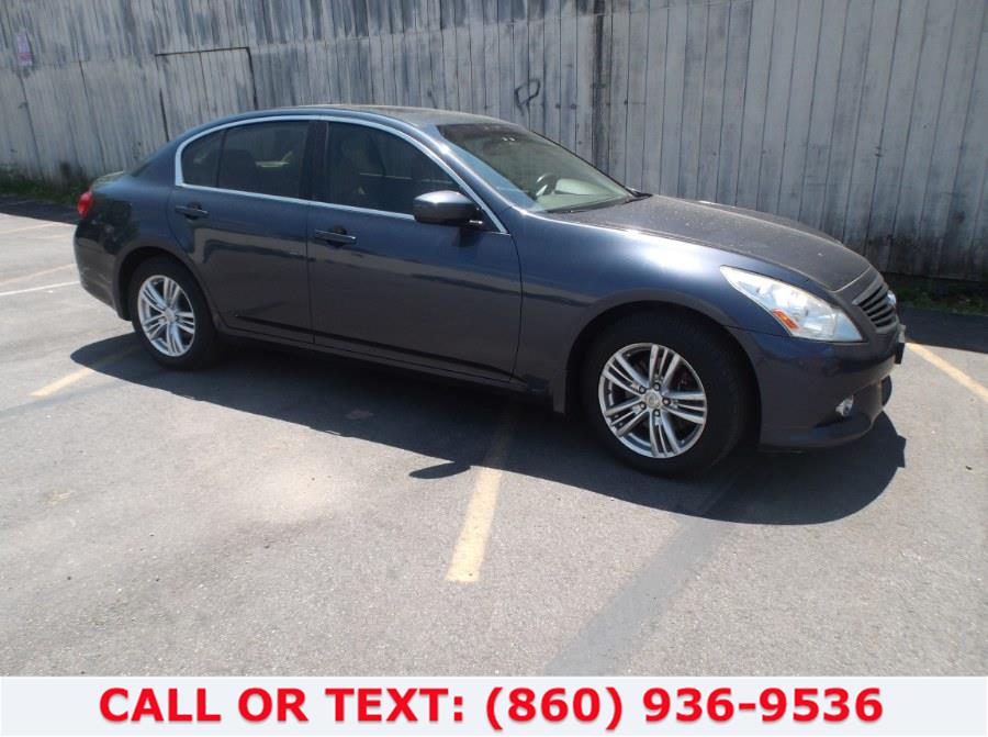 Used Infiniti G25 Sedan 4dr x AWD 2011 | Lee Motors Sales Inc. Hartford, Connecticut Used Infiniti G25 Sedan 4dr x AWD 2011 | Lee Motors Sales Inc. Hartford, Connecticut