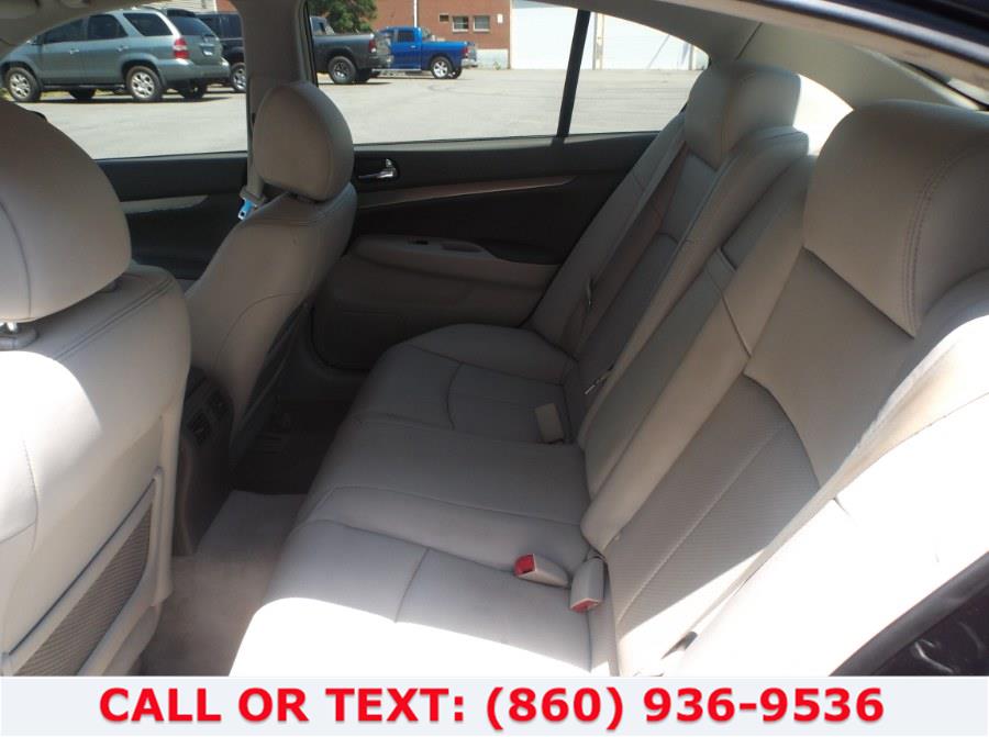 Used Infiniti G25 Sedan 4dr x AWD 2011 | Lee Motors Sales Inc. Hartford, Connecticut Used Infiniti G25 Sedan 4dr x AWD 2011 | Lee Motors Sales Inc. Hartford, Connecticut