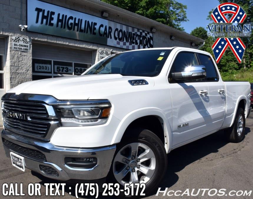 2020 Ram 1500 Laramie 4x4 Quad Cab 6''4" Box, available for sale in Waterbury, Connecticut | Highline Car Connection. Waterbury, Connecticut