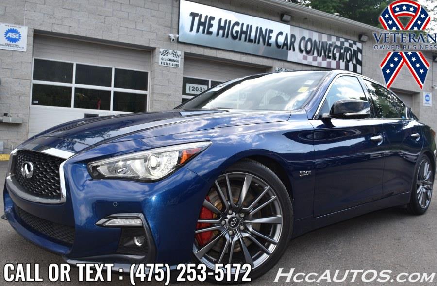 2018 INFINITI Q50 RED SPORT 400hp AWD, available for sale in Waterbury, Connecticut | Highline Car Connection. Waterbury, Connecticut