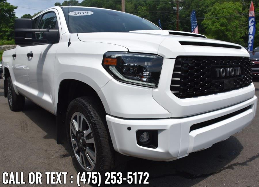 Used Toyota Tundra 4WD SR5 CrewMax 5.5'' Bed 5.7L 2019 | Highline Car Connection. Waterbury, Connecticut Used Toyota Tundra 4WD SR5 CrewMax 5.5'' Bed 5.7L 2019 | Highline Car Connection. Waterbury, Connecticut