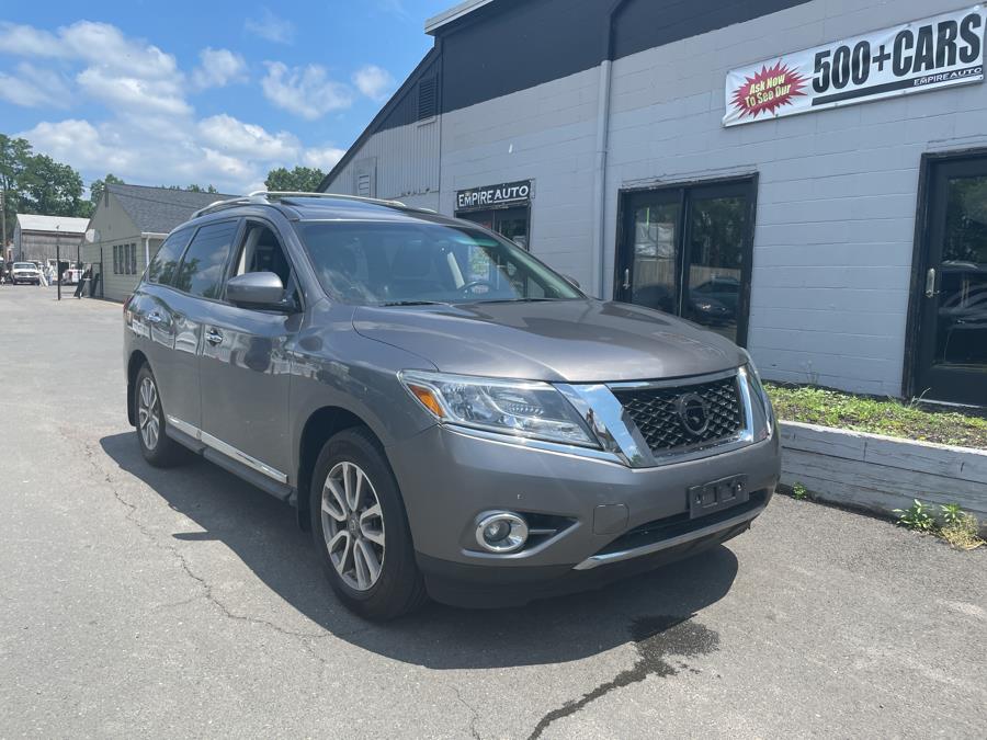 2015 Nissan Pathfinder 4WD 4dr SL, available for sale in S.Windsor, Connecticut | Empire Auto Wholesalers. S.Windsor, Connecticut