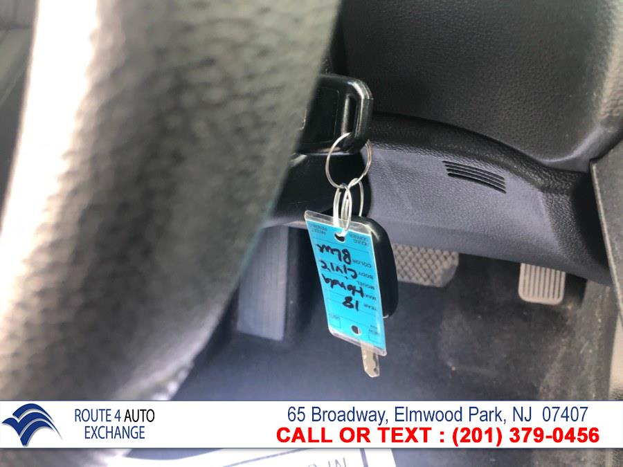 Used Honda Civic Sedan LX CVT 2018 | Route 4 Auto Exchange. Elmwood Park, New Jersey Used Honda Civic Sedan LX CVT 2018 | Route 4 Auto Exchange. Elmwood Park, New Jersey