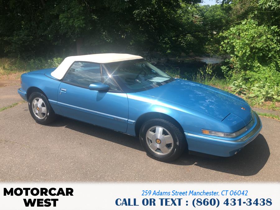 1990 Buick Reatta 2dr Convertible, available for sale in Manchester, Connecticut | Motorcar West. Manchester, Connecticut 1990 Buick Reatta 2dr Convertible, available for sale in Manchester, Connecticut | Motorcar West. Manchester, Connecticut