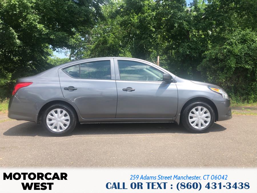 2018 Nissan Versa Sedan S, available for sale in Manchester, Connecticut | Motorcar West. Manchester, Connecticut 2018 Nissan Versa Sedan S, available for sale in Manchester, Connecticut | Motorcar West. Manchester, Connecticut
