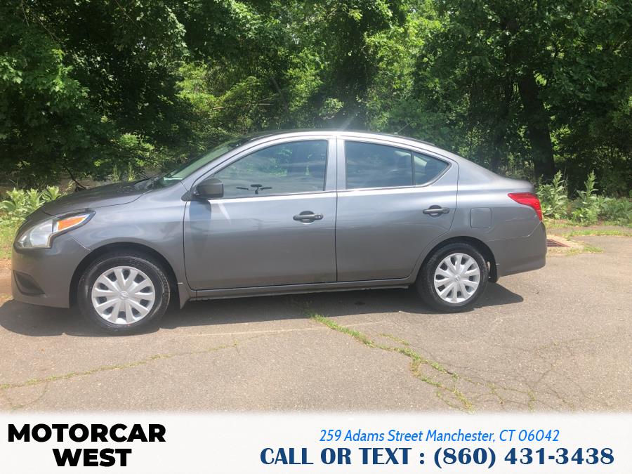 2018 Nissan Versa Sedan S, available for sale in Manchester, Connecticut | Motorcar West. Manchester, Connecticut 2018 Nissan Versa Sedan S, available for sale in Manchester, Connecticut | Motorcar West. Manchester, Connecticut