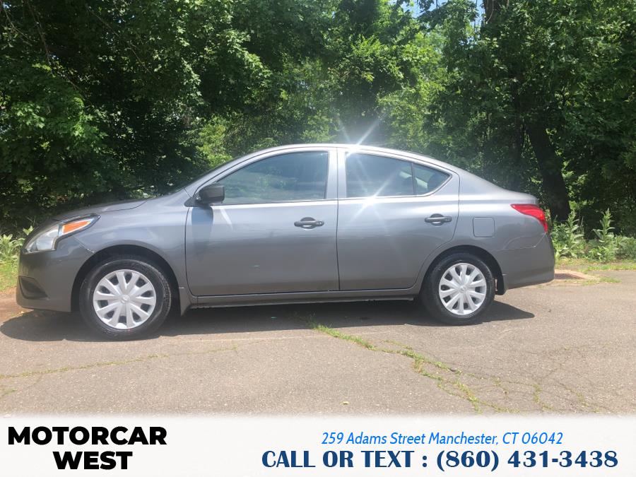 2018 Nissan Versa Sedan S, available for sale in Manchester, Connecticut | Motorcar West. Manchester, Connecticut 2018 Nissan Versa Sedan S, available for sale in Manchester, Connecticut | Motorcar West. Manchester, Connecticut
