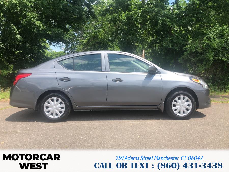 2018 Nissan Versa Sedan S, available for sale in Manchester, Connecticut | Motorcar West. Manchester, Connecticut 2018 Nissan Versa Sedan S, available for sale in Manchester, Connecticut | Motorcar West. Manchester, Connecticut