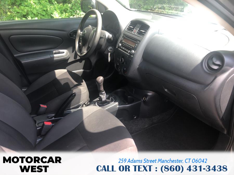 2018 Nissan Versa Sedan S, available for sale in Manchester, Connecticut | Motorcar West. Manchester, Connecticut 2018 Nissan Versa Sedan S, available for sale in Manchester, Connecticut | Motorcar West. Manchester, Connecticut