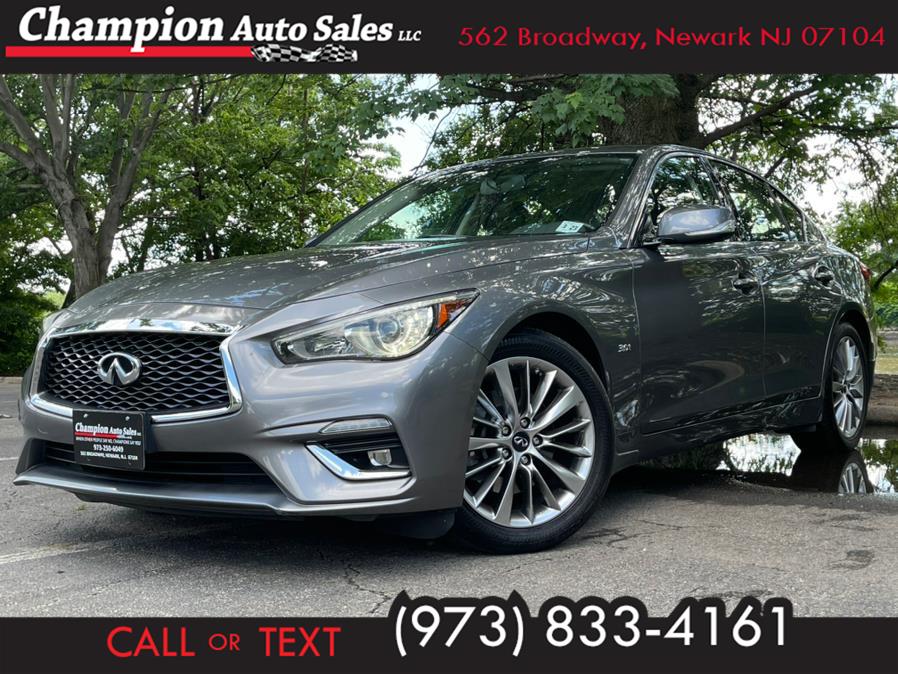 2018 INFINITI Q50 3.0t LUXE AWD, available for sale in Newark, New Jersey | Champion Auto Sales. Newark, New Jersey 2018 INFINITI Q50 3.0t LUXE AWD, available for sale in Newark, New Jersey | Champion Auto Sales. Newark, New Jersey