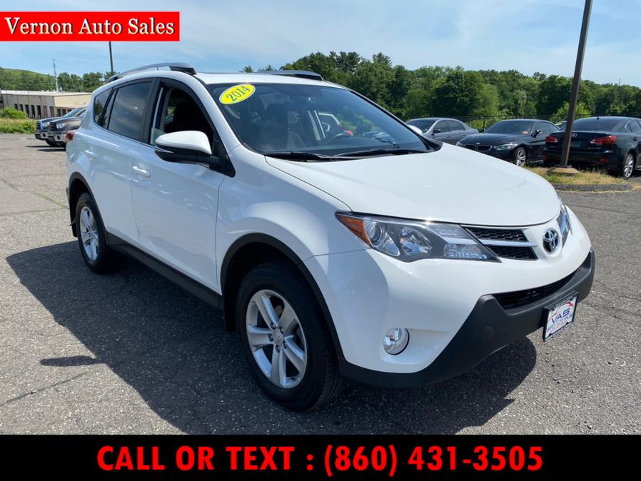 2014 Toyota RAV4 AWD 4dr XLE (Natl), available for sale in Manchester, Connecticut | Vernon Auto Sale & Service. Manchester, Connecticut 2014 Toyota RAV4 AWD 4dr XLE (Natl), available for sale in Manchester, Connecticut | Vernon Auto Sale & Service. Manchester, Connecticut