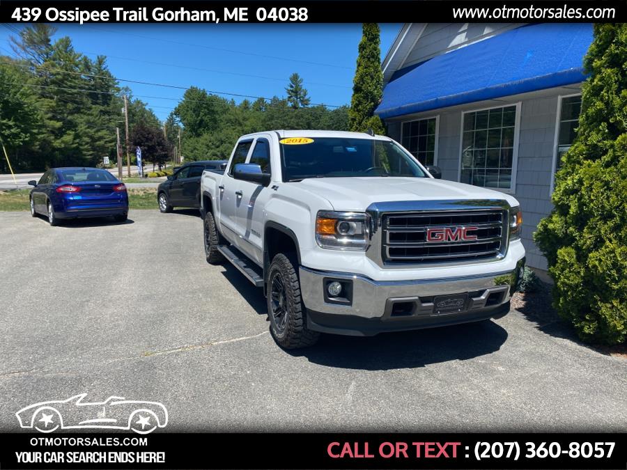 Used GMC Sierra 1500 4WD Crew Cab 143.5" SLT 2015 | Ossipee Trail Motor Sales. Gorham, Maine Used GMC Sierra 1500 4WD Crew Cab 143.5" SLT 2015 | Ossipee Trail Motor Sales. Gorham, Maine