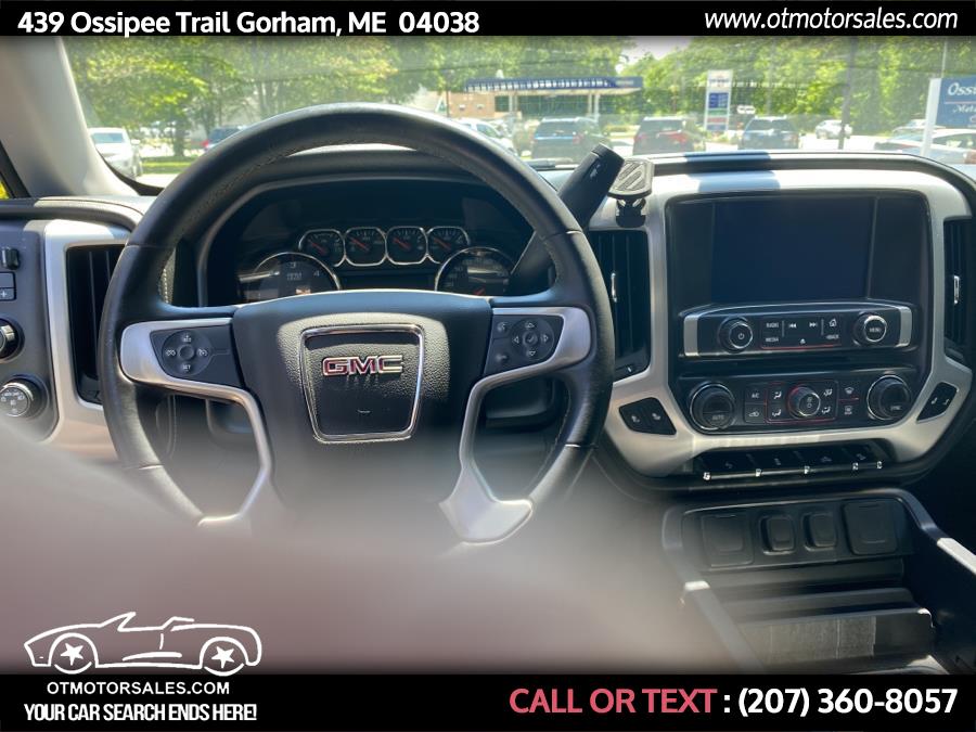 Used GMC Sierra 1500 4WD Crew Cab 143.5" SLT 2015 | Ossipee Trail Motor Sales. Gorham, Maine Used GMC Sierra 1500 4WD Crew Cab 143.5" SLT 2015 | Ossipee Trail Motor Sales. Gorham, Maine