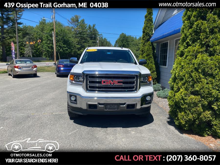 Used GMC Sierra 1500 4WD Crew Cab 143.5" SLT 2015 | Ossipee Trail Motor Sales. Gorham, Maine Used GMC Sierra 1500 4WD Crew Cab 143.5" SLT 2015 | Ossipee Trail Motor Sales. Gorham, Maine