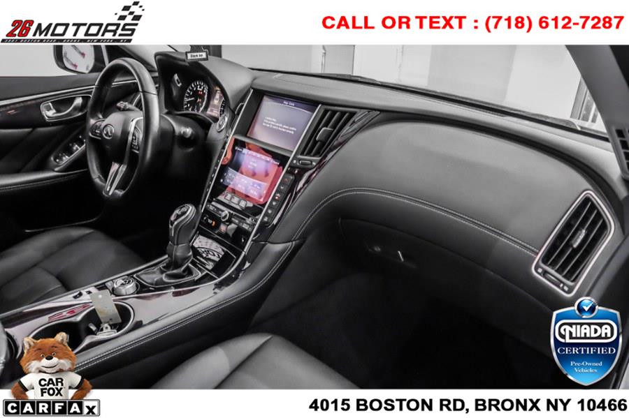 Used INFINITI Q50 3.0t LUXE AWD 2018 | 26 Motors Corp. Bronx, New York Used INFINITI Q50 3.0t LUXE AWD 2018 | 26 Motors Corp. Bronx, New York