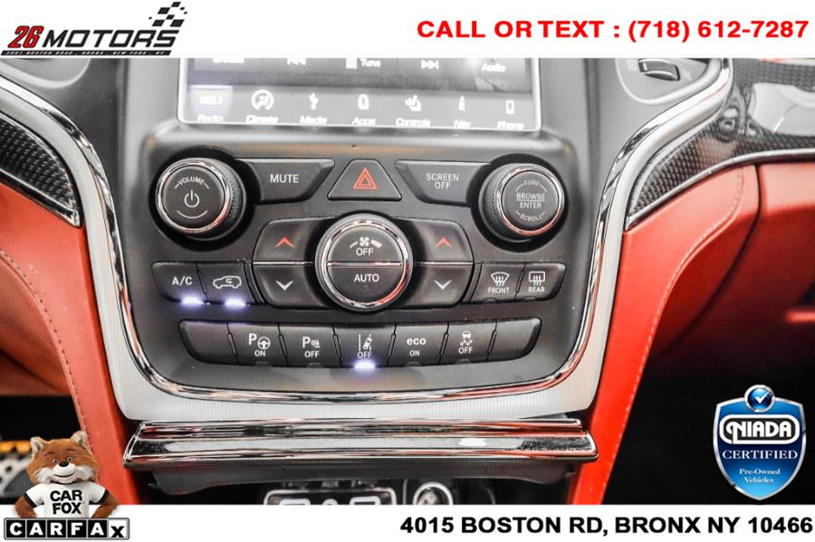 Used Jeep Grand Cherokee Trackhawk 4x4 2018 | 26 Motors Corp. Bronx, New York Used Jeep Grand Cherokee Trackhawk 4x4 2018 | 26 Motors Corp. Bronx, New York