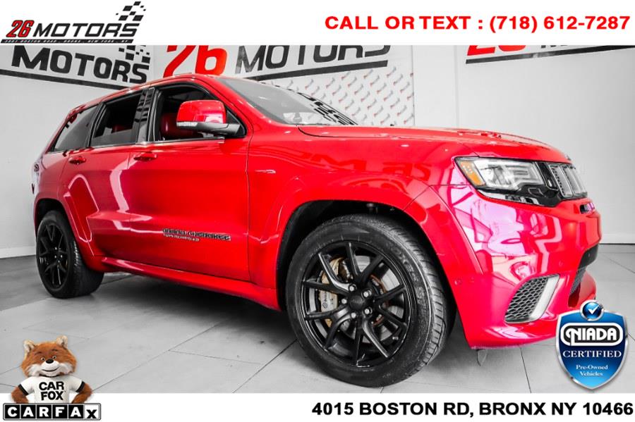Used Jeep Grand Cherokee Trackhawk 4x4 2018 | 26 Motors Corp. Bronx, New York Used Jeep Grand Cherokee Trackhawk 4x4 2018 | 26 Motors Corp. Bronx, New York