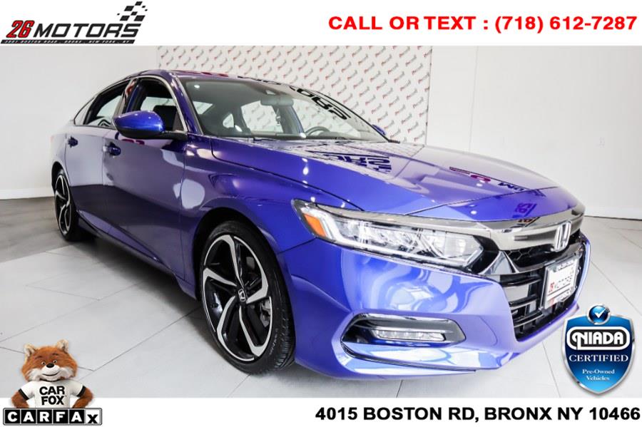 Used Honda Accord Sedan Sport 1.5T CVT 2020 | 26 Motors Corp. Bronx, New York Used Honda Accord Sedan Sport 1.5T CVT 2020 | 26 Motors Corp. Bronx, New York