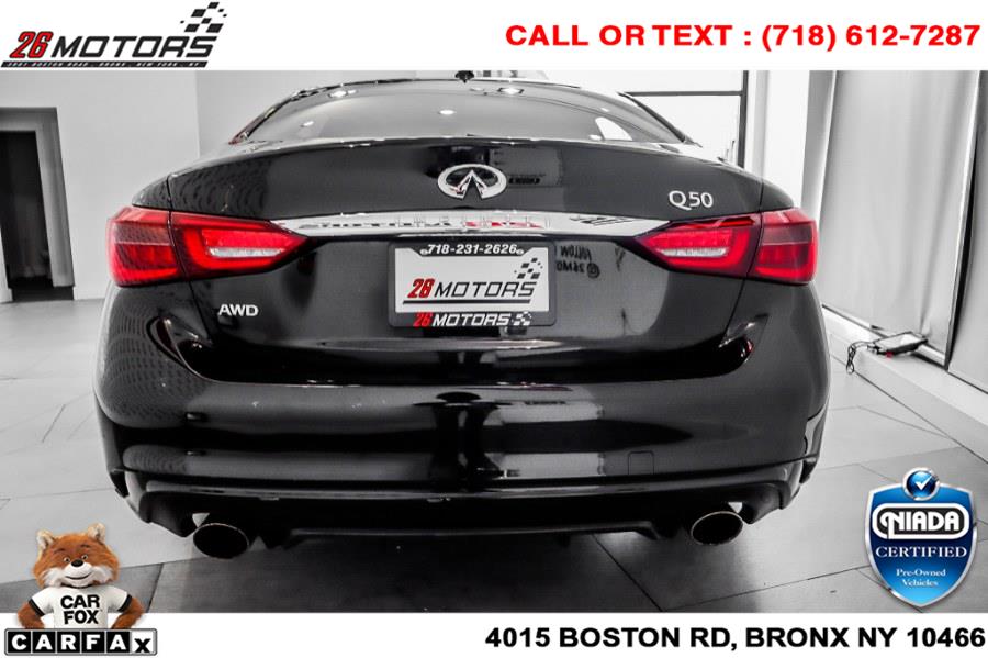 Used INFINITI Q50 3.0t LUXE AWD 2018 | 26 Motors Corp. Bronx, New York Used INFINITI Q50 3.0t LUXE AWD 2018 | 26 Motors Corp. Bronx, New York