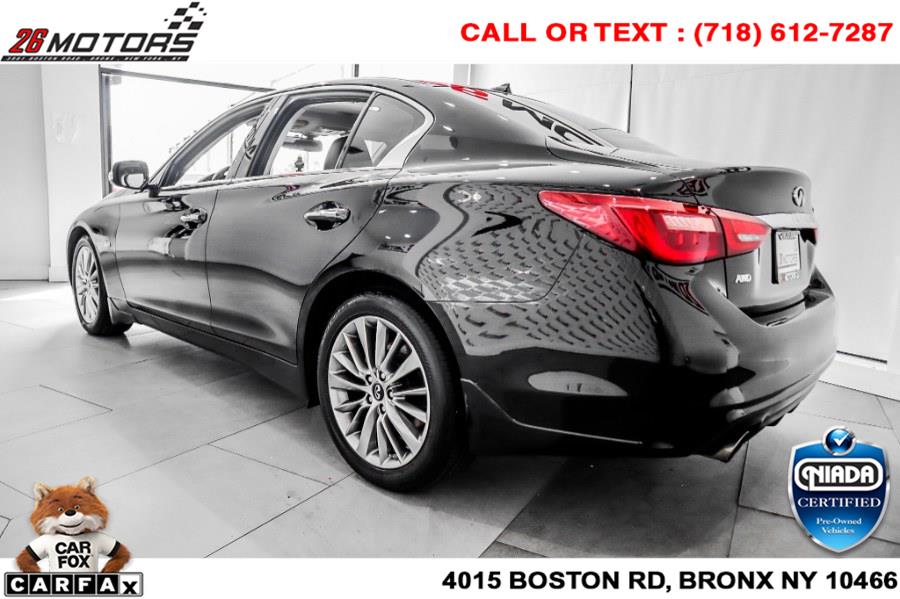 Used INFINITI Q50 3.0t LUXE AWD 2018 | 26 Motors Corp. Bronx, New York Used INFINITI Q50 3.0t LUXE AWD 2018 | 26 Motors Corp. Bronx, New York