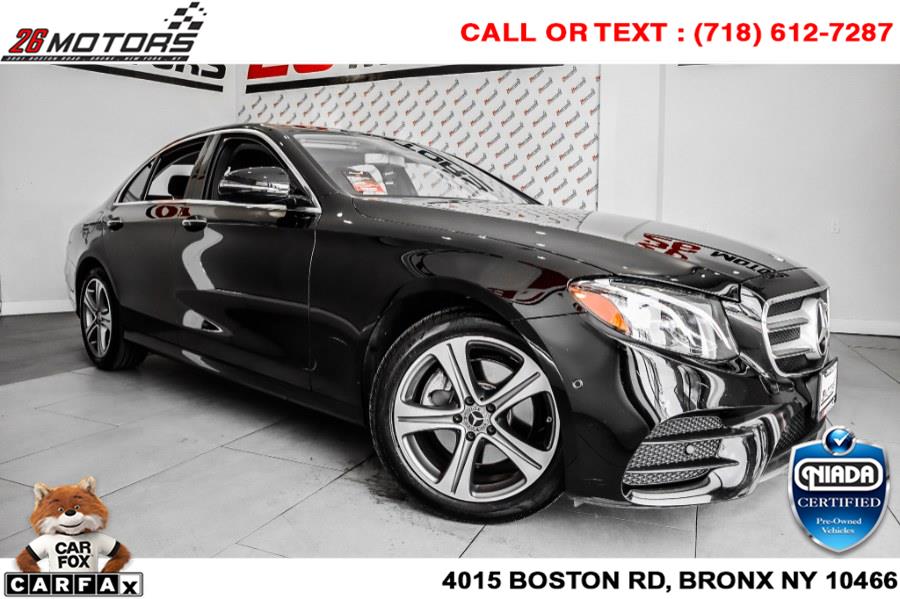 Used Mercedes-Benz E-Class E 300 4MATIC Sedan 2018 | 26 Motors Corp. Bronx, New York Used Mercedes-Benz E-Class E 300 4MATIC Sedan 2018 | 26 Motors Corp. Bronx, New York