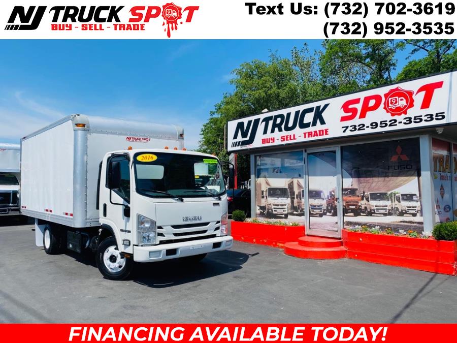 2016 Isuzu NPR HD DSL REG AT 16 FEET DRY BOX + NO CDL, available for sale in South Amboy, New Jersey | NJ Truck Spot. South Amboy, New Jersey