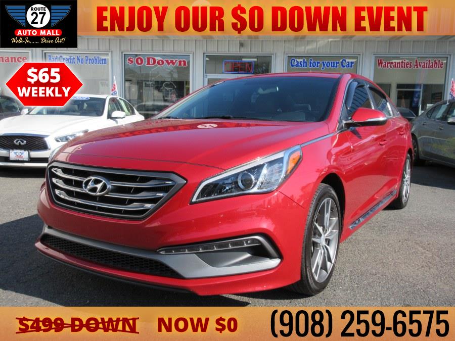 2017 Hyundai Sonata Sport 2.0T w/Black, available for sale in Linden, New Jersey | Route 27 Auto Mall. Linden, New Jersey 2017 Hyundai Sonata Sport 2.0T w/Black, available for sale in Linden, New Jersey | Route 27 Auto Mall. Linden, New Jersey