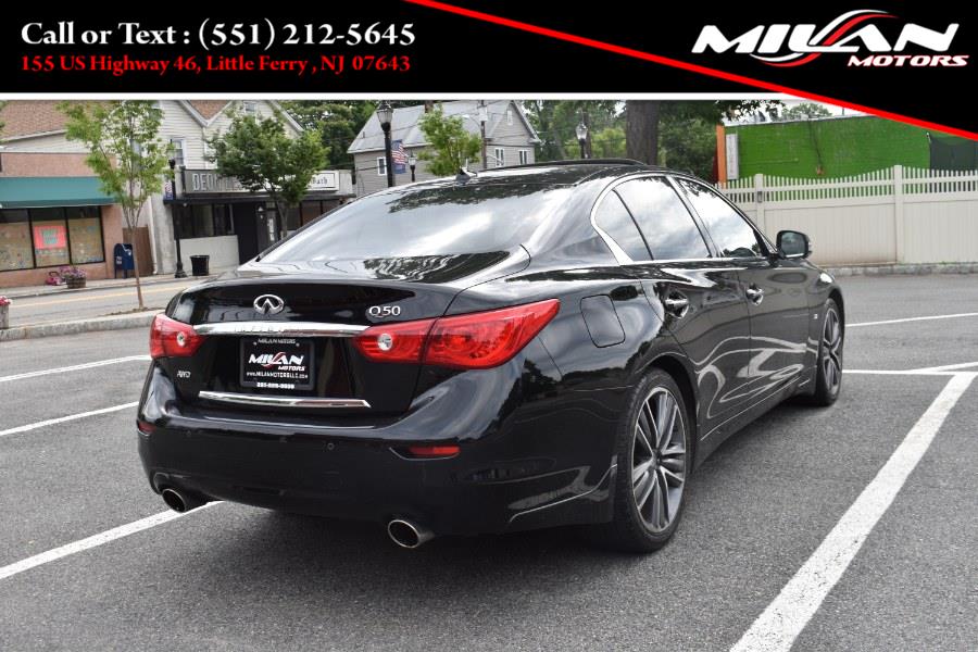 2015 Infiniti Q50 4dr Sdn AWD, available for sale in Little Ferry , New Jersey | Milan Motors. Little Ferry , New Jersey 2015 Infiniti Q50 4dr Sdn AWD, available for sale in Little Ferry , New Jersey | Milan Motors. Little Ferry , New Jersey