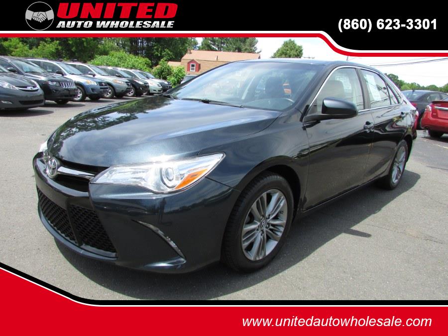 2016 Toyota Camry 4dr Sdn I4 Auto SE (Natl), available for sale in East Windsor, Connecticut | United Auto Sales of E Windsor, Inc. East Windsor, Connecticut