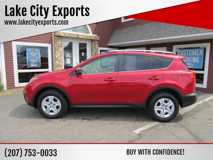 Used Toyota Rav4 LE AWD 4dr SUV 2015 | Lake City Exports Inc. Auburn, Maine Used Toyota Rav4 LE AWD 4dr SUV 2015 | Lake City Exports Inc. Auburn, Maine